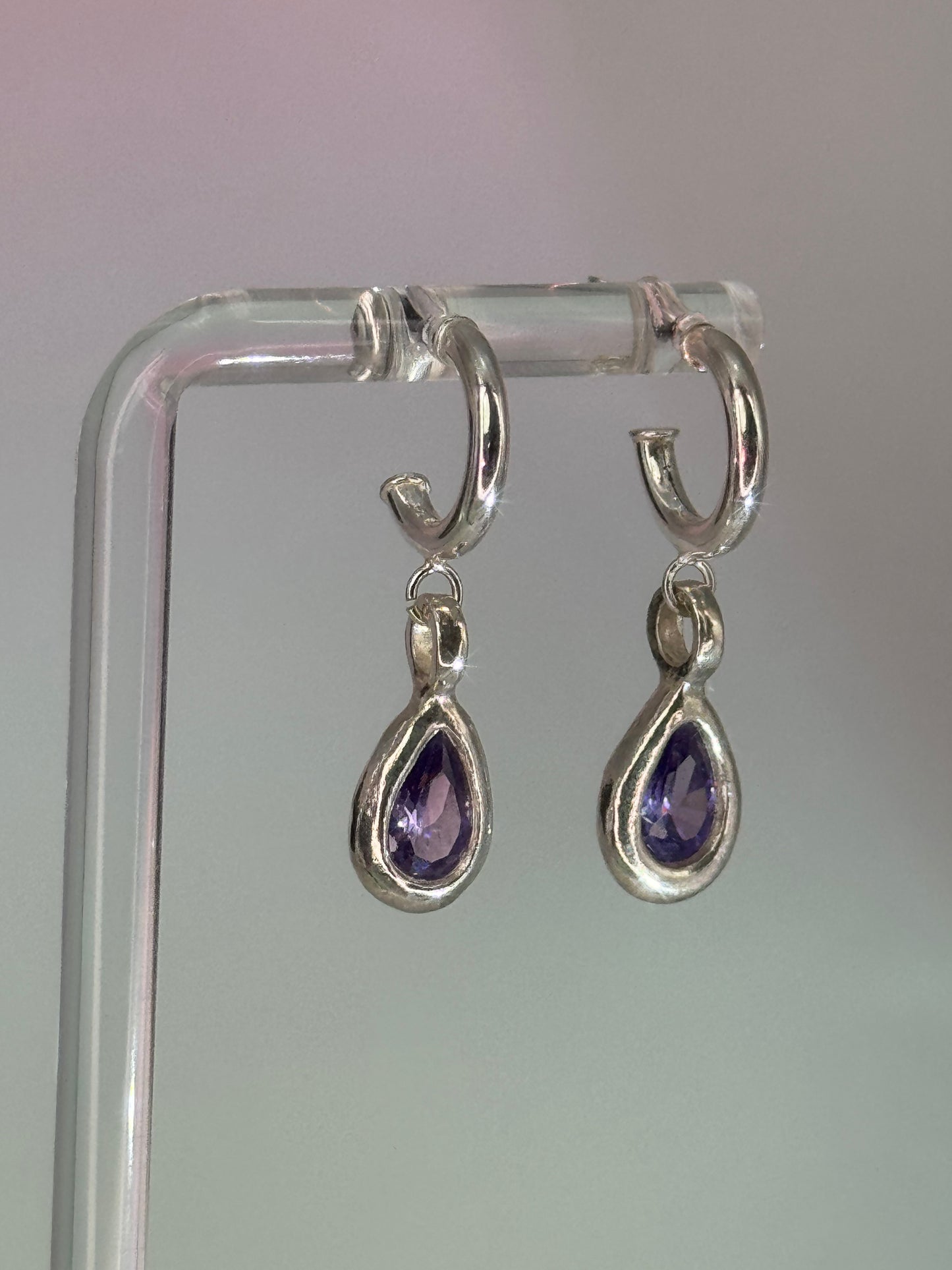 Fig drop earrings