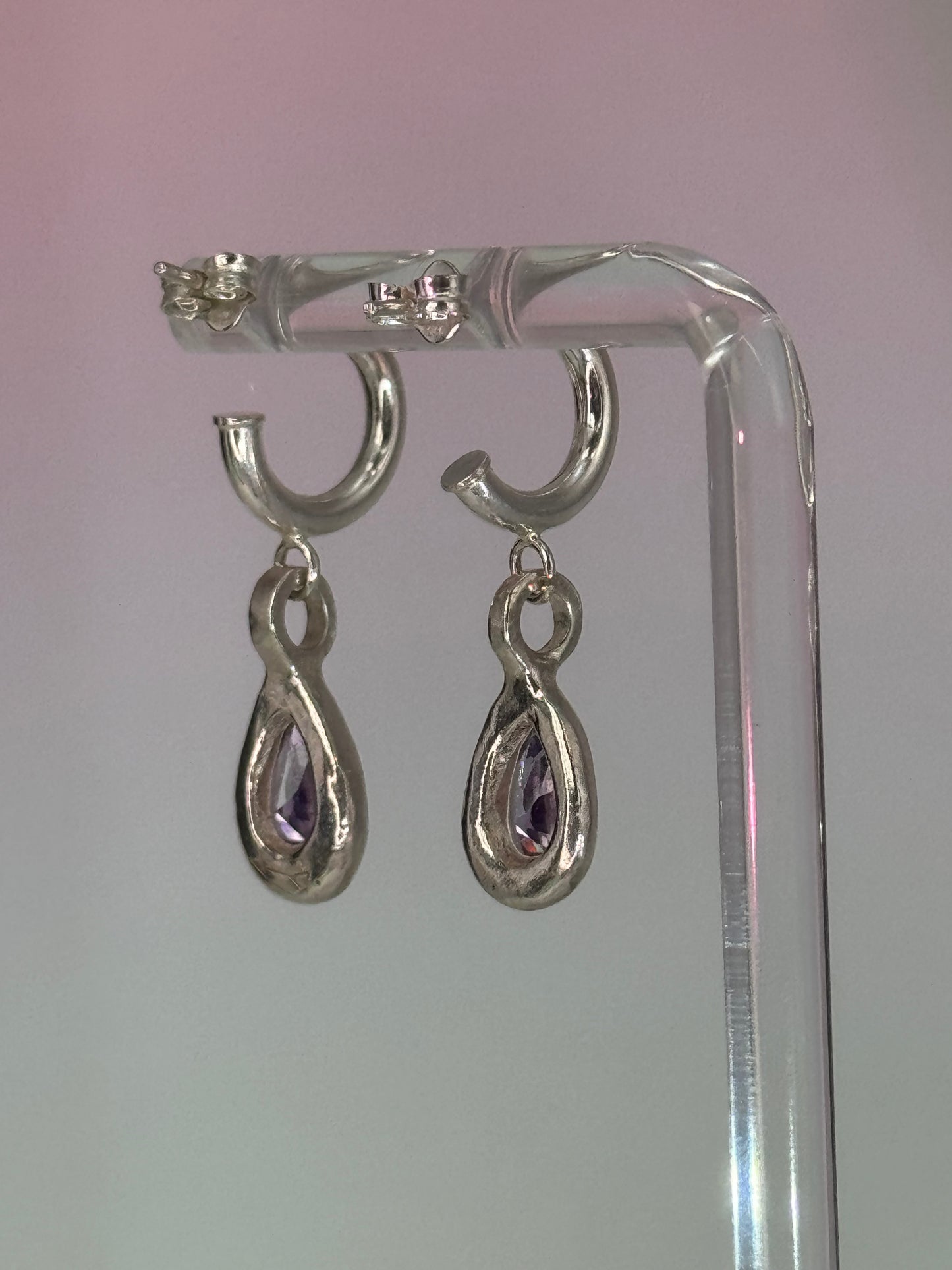 Fig drop earrings