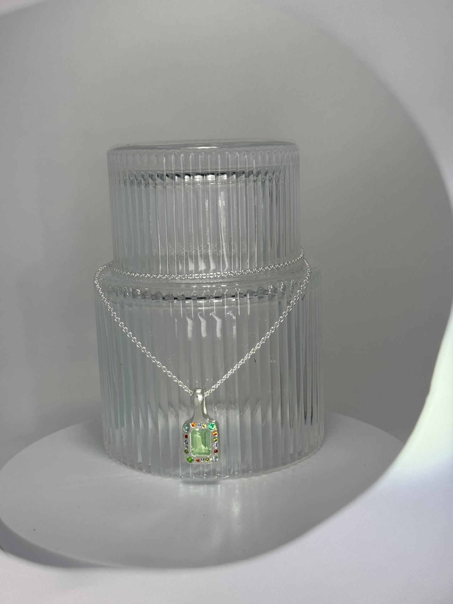 Forest mirror pendant
