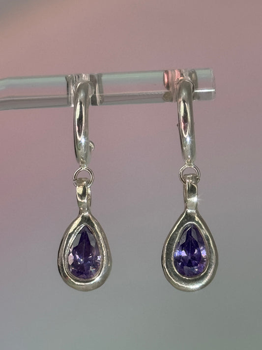 Fig drop earrings