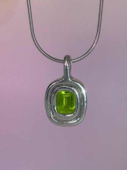 Organic lime pendant