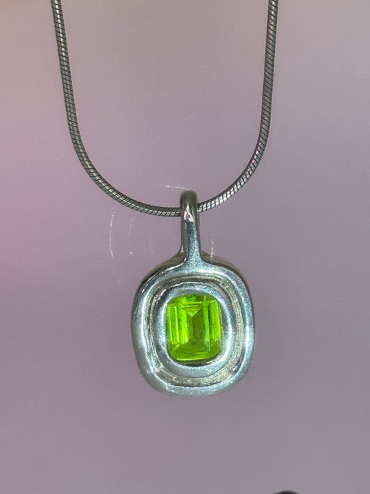 Organic lime pendant