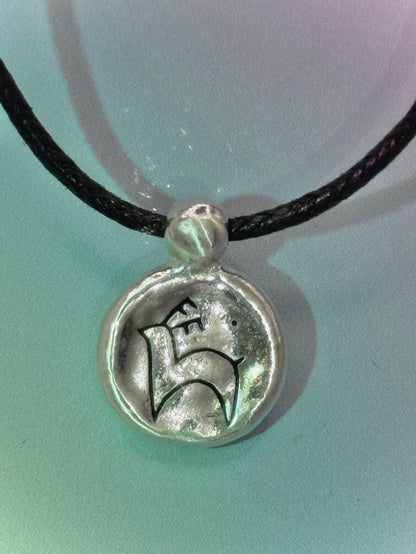 Red stag pendant