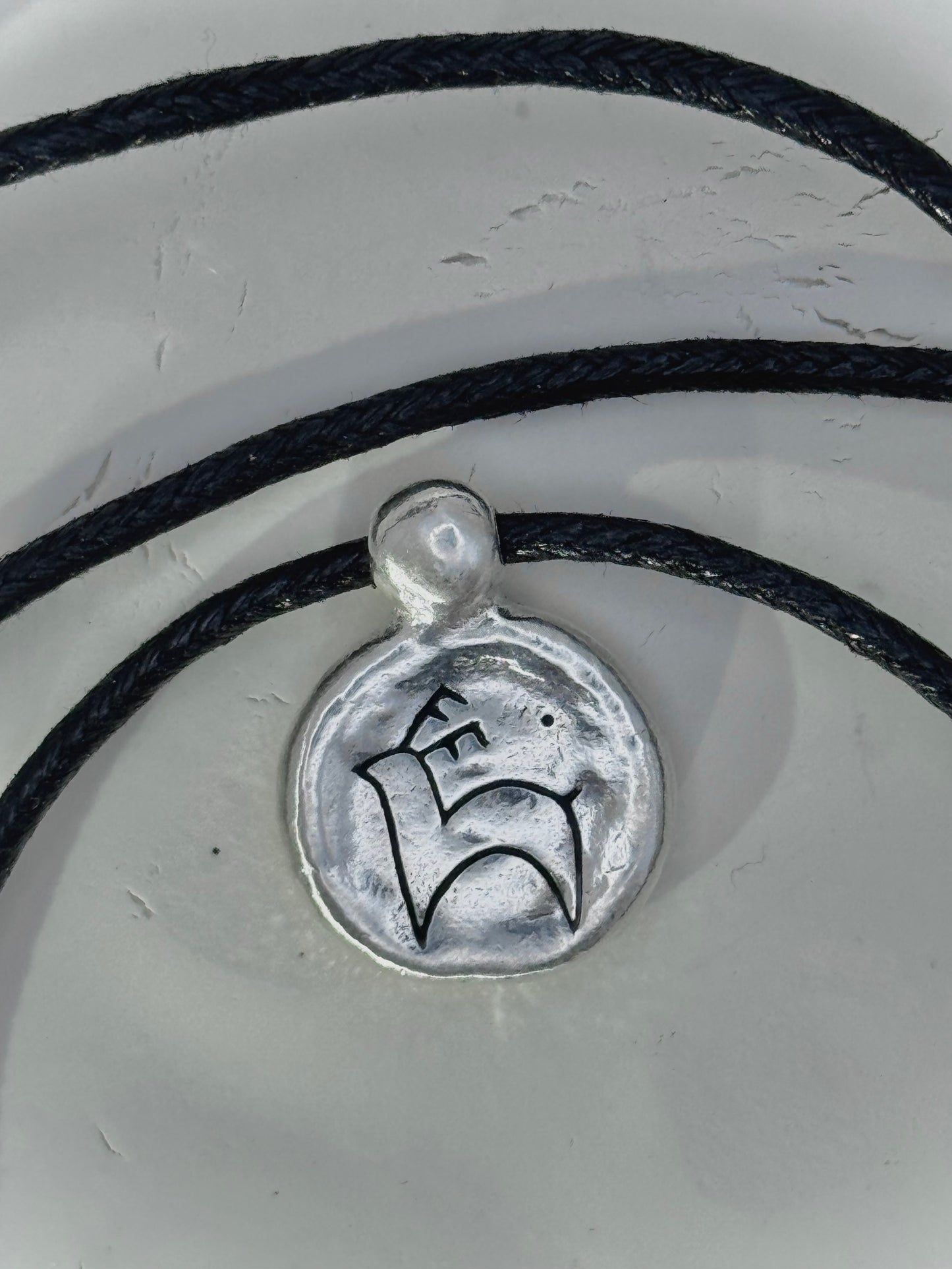 Red stag pendant