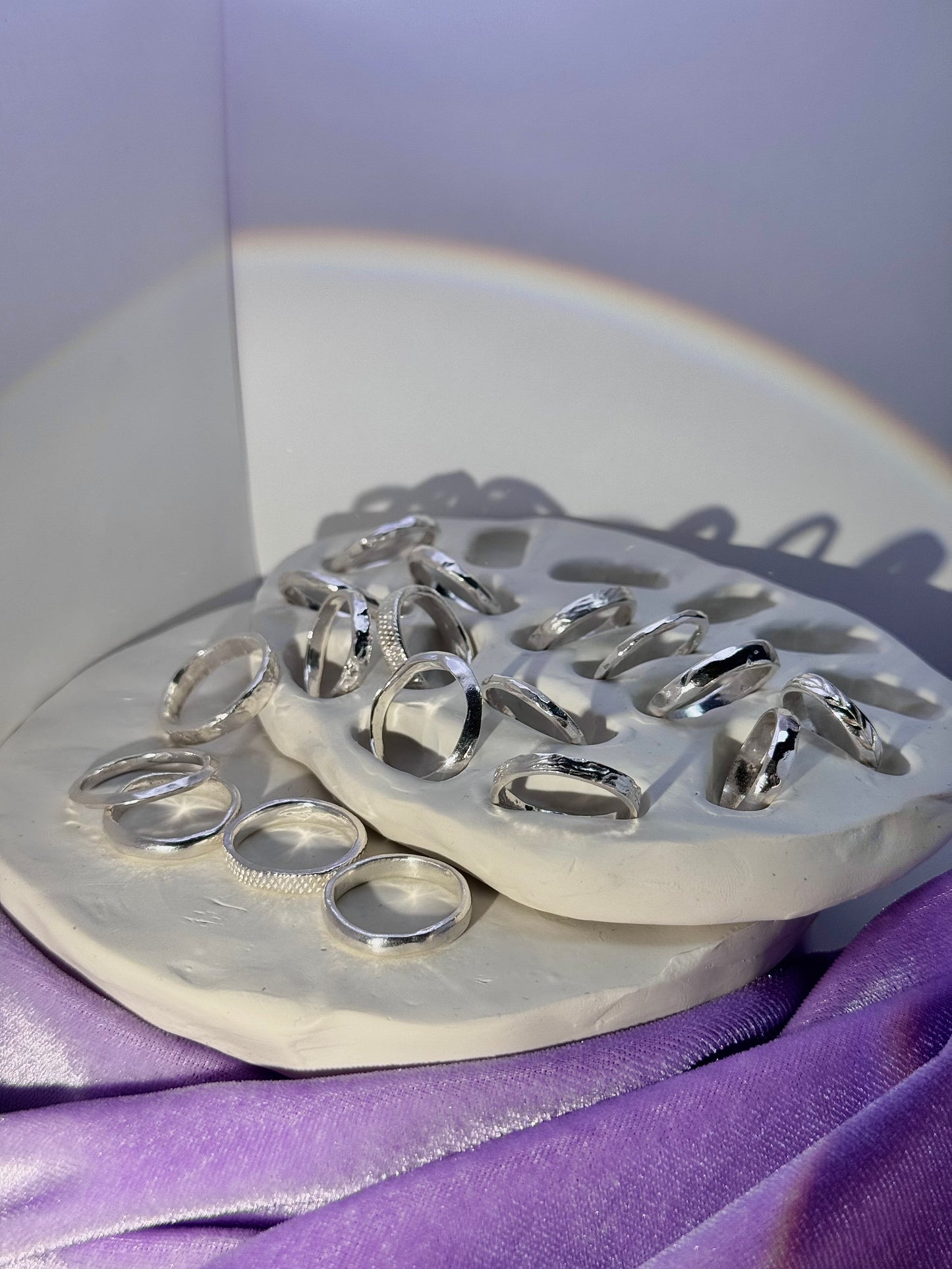 Organic stackable ring VIII