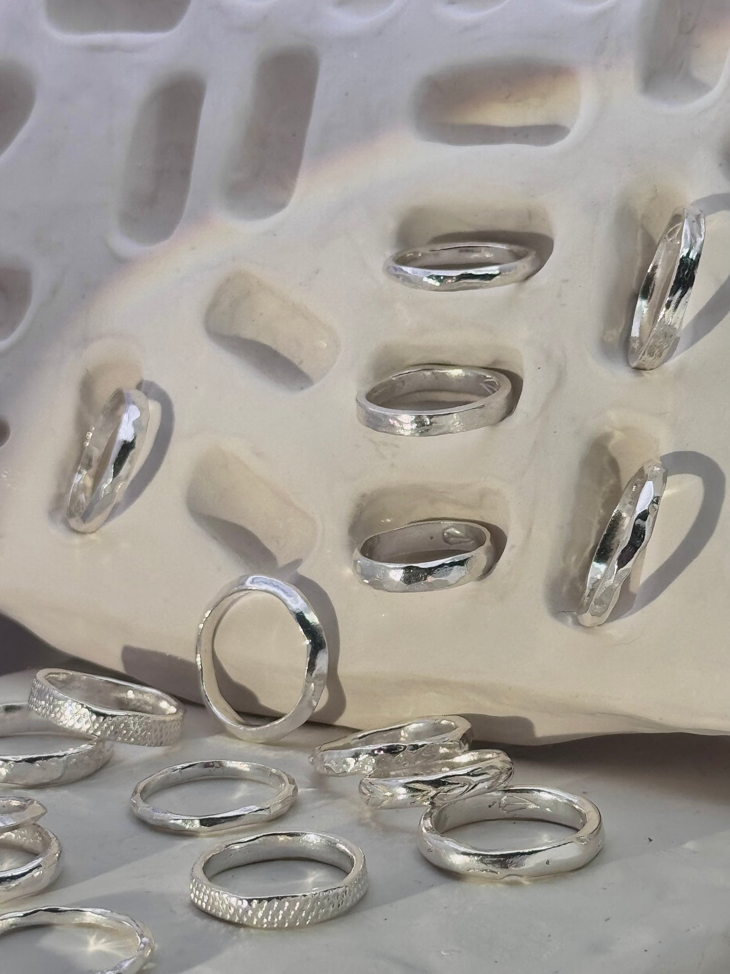 Organic stackable ring X