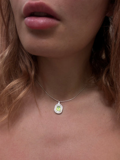 Organic lime pendant
