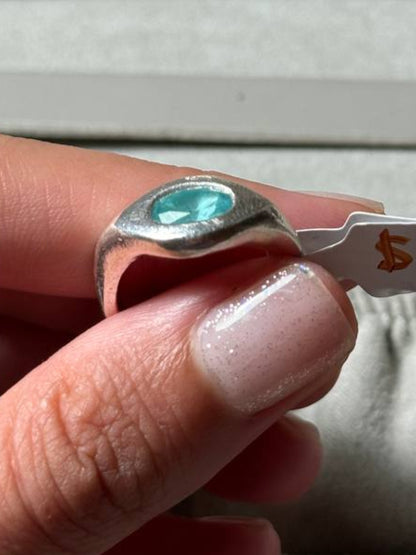 Blue oko ring